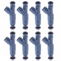 Fuel Injector Set 02155849 Replacement For 2001-2007 Dodge Dakota 7lford Taurus Jeep Chrysler 3 0 7 5 0 Upgrade 4 Nozzle Pack