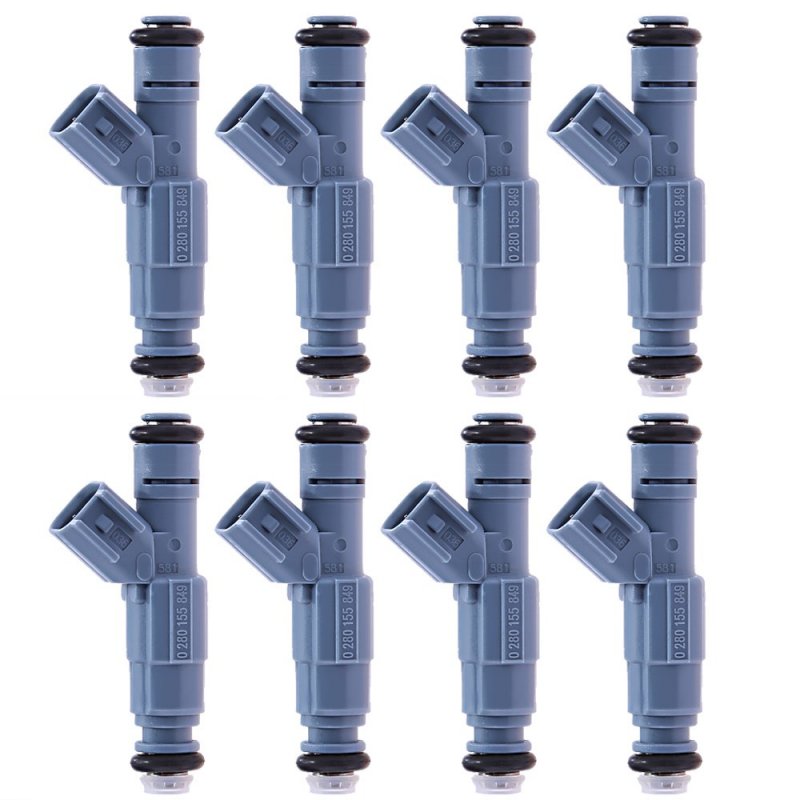 Fuel Injector Set 02155849 Replacement For 2001-2007 Dodge Dakota 7lford Taurus Jeep Chrysler 3 0 7 5 0 Upgrade 4 Nozzle Pack