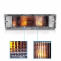 Amerilite Replacement Clear Bumper Lights Pair For 1988-1997 Nissan Hardbody Pickup 88-95 Pathfinder Passenger And Driver Side