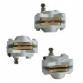 Labwork Front And Rear Brake Calipers With Pads Replacement For Arctic Cat 250 300 375 400 454 500 2x4 4x4 1996-2002 0402-011