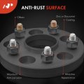 A-premium 5pcs M14-1 5 Wheel Studs Compatible With Bmw 745i 2002-2005 750i 2006-2008 760i 2004-2006 Alpina B7 2007-2008 745li