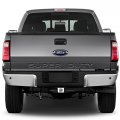 Ipick Image Compatible With Ford Built Tough Uv Graphic White Metal Plate On Abs Plastic 2 Inch Tow Hitch Cover