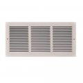 Truaire 14 In X 6 White 1 3 Fin Spaced Return Air Grille 