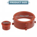 X Autohaux 3pcs Red Turbo Intake Seal Rubber A6420940080 For Mercedes-benz R320 2007-2008 E320 Ml320
