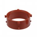 X Autohaux 3pcs Red Turbo Intake Seal Rubber A6420940080 For Mercedes-benz R320 2007-2008 E320 Ml320