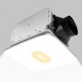 Akicon Bathroom Exhaust Fan With Light 15w Dimmable 3cct Led 5w Nights For Ceiling 90 Cfm 1 5 Sones Ventilation Fan And Home 
