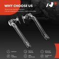 A-premium 2 X Front Outer Tie Rod Ends Compatible With Kia Sorento 2011-2013 Hyundai Santa Fe 2007-2012 Veracruz Replace