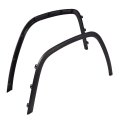 Front Driver Passenger Side Fender Flares For Jeep Grand Cherokee 2011-2016 Wheel Opening Molding Trim Black 