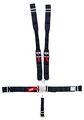 Crow Crw11074-db 5 Point Harness Latch Hans Wrap Around Pull Down Black 