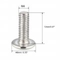 Uxcell Machine Screws M4x12mm Phillips Screw 304 Stainless Steel Fasteners Bolts 30pcs