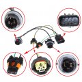 Wflnhb Headlight Light Socket Wiring Harness Replacement For Chevy Silverado 1500 2500hd 3500hd 645-745 15841609 25962806