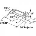 Prime-line Mp2590 Sash Lock Diecast Construction White Used On Vertical And Horizontal Windows 2 Pack