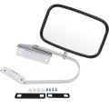 Side View Mirror For 1980 1996d Bronco F150 F250 F350 Manual Fold Non Heated Black For Ford Explorer Ii F100 F450 Rang View 