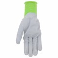 Mud Simply Women S Nylon Seamless Knit And Flexible Nitrile Coated Palm Garden Gloves Water Resistant Superior Grip Abrasion 