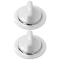 Grabote 2pcs We1m654 Ap3995164 Dryer Timer Control Knob For Ge Dryers Dlsr483gg6ww Dlsr483gg7ww Dlsr483gg8ww Dnsr473ew0ww 