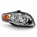 For 2005 5-2008 Audi B6 A4 S4 Rs4 Sedan Wagon Halogen Models Passenger Side Oe-style Chrome Housing Headlight Headlamp Assembly 