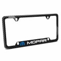 Ipick Image Made For Mopar Black Real 3k Carbon Fiber 50 States 4 Holes License Plate Frame