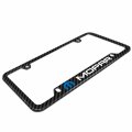 Ipick Image Made For Mopar Black Real 3k Carbon Fiber 50 States 4 Holes License Plate Frame
