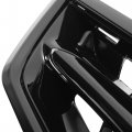 Hecasa All Black Front Grill Grille Compatible With Acura Tsx 2006-2008 Replacement For Ac1200112 71121seca02za