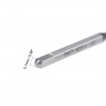 Uxcell M2 X 0 4 Spiral Point Threading Tap H2 Tolerance High Speed Steel Ticn Coated Round Shank With Square End Din371 376