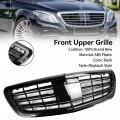 Topteng Front Grill Grille For Benz S-class W222 2014-2020 S400 S450 S500 S550 S560 S580 S600 S650 S680 W Acc