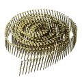 1600 Count Siding Nails 1-1 2 X 0 083 15-degree Ring Shank Full Round Head Collated Wire Coil For Lath And Sheathing Materials