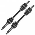 Caltric Front Right And Left Complete Cv Joint Axles Compatible With Yamaha Big Bear 400 Yfm400f 4wd 2002 2003 2004 2005 2006