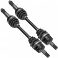 Caltric Front Right And Left Complete Cv Joint Axles Compatible With Yamaha Big Bear 400 Yfm400f 4wd 2002 2003 2004 2005 2006