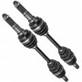 Caltric Front Right And Left Complete Cv Joint Axles Compatible With Yamaha Big Bear 400 Yfm400f 4wd 2002 2003 2004 2005 2006