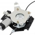 Aintier Power Window Regulator With Motor Fit For 2002-2010 Mercury Mountaineer 2007-2010d For Explorer Sport Trac Rear Right