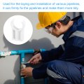 Uxcell 20pcs U-shaped Water Pipe Clamps Ppr Clips U Shaped Clip Fit For 32mm 1 26 Od Pipes 35mm Height White