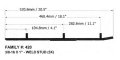Slasher Wearbar And Carbides For Ski Doo Formula Mach 1 1989 1993 6 In 60 Degrees Tungsten Carbide Runners Sold Pairs