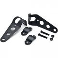 Krator Jbm-8002-b Black Head Mounting Fork Ears Bracket For Cafe Racer Bobber Chopper 31-37mm