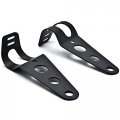Krator Jbm-8002-b Black Head Mounting Fork Ears Bracket For Cafe Racer Bobber Chopper 31-37mm