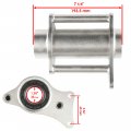 Caltric Rear Axle Shaft With Housing Carrier Hub Compatible Yamaha Blaster 200 Yf Yfs 200 1988-2002
