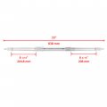 Caltric Rear Axle Shaft With Housing Carrier Hub Compatible Yamaha Blaster 200 Yf Yfs 200 1988-2002
