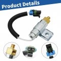 Anxingo A06-26631-000 Car Fan Clutch High Temperature Solenoid Air Valve Replacement For F224904 S-18706