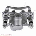 A-premium Disc Brake Caliper Assembly With Bracket Compatible Select Acura Honda And Isuzu Models Slx Passport Amigo Axiom