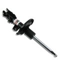 Dna Motoring Compatible With Accent Black Powder Coated Mild Steel Front Left Gas Shock Absorber