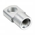 Uxcell Gas Spring End Fitting M6 Female Thread 8mm Hole Dia A3 Steel Silver Tone 2pcs