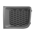 Bumper Cover Grille Bezel For Jeep Renegade 2015 2016 2017 2018 Front Driver Side Textured Black Finish Capa Certified 
