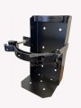 Fire Extinguisher Bracket For 10 Lb Dry Or 5 Aluminum Co2 25 In Diameter Black Powder Coated Steel Replacement Model 809 