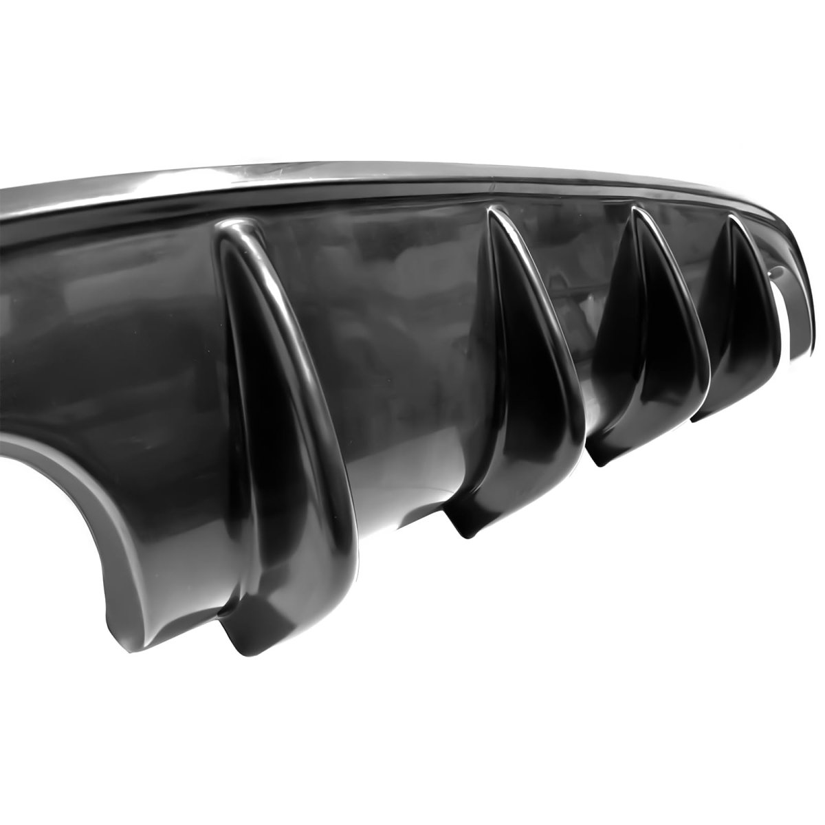 Rear Bumper Lip Diffuser For 2009-2015 Mazda Mx-5 Miata Mda Style Pu Polyurethane Air Dam Chin Splitter Molding Unpainted Black