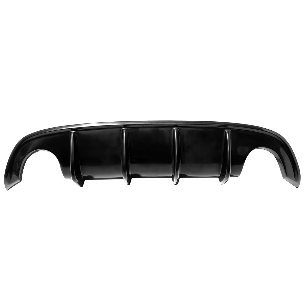 Rear Bumper Lip Diffuser For 2009-2015 Mazda Mx-5 Miata Mda Style Pu Polyurethane Air Dam Chin Splitter Molding Unpainted Black