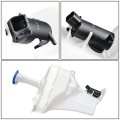Auto Dynasty Hy1288137 Factory Style Car Windshield Washer Reservoir Tank Cap Fluid Pump Compatible With Elantra Usa Sedan
