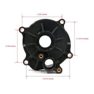 Water Pump Rebuild Kit For 1995 Evinrude 150hp E150exeom J150nxeom E150sleom Includes Impeller Housing And Wear Cup Plate