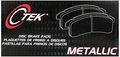 102 11610 Series Semi Metallic Standard Rear Brake Pad Set For Passenger Cars 