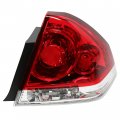 Kuafu Tail Light Right W Bulb Compatible With 2006-2013 Chevrolet Impala 2014-2016 Limited Lamp Replacement For 25971598
