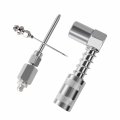 Utool 90 Degree Grease Coupler Nozzle Needle Dispenser Injection With Cap Set Easily Connect To And Other Suitably Sized 