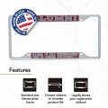 Santa Clara University Metal License Plate Frame And Sticker For Front Or Back Of Car Officially Licensed Sticker Combo Alumni